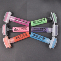 Ensemble de marqueurs de peinture acrylique Jumbo de 50mm et 30mm Pointe en feutre à base d'eau pour graffiti et street art
