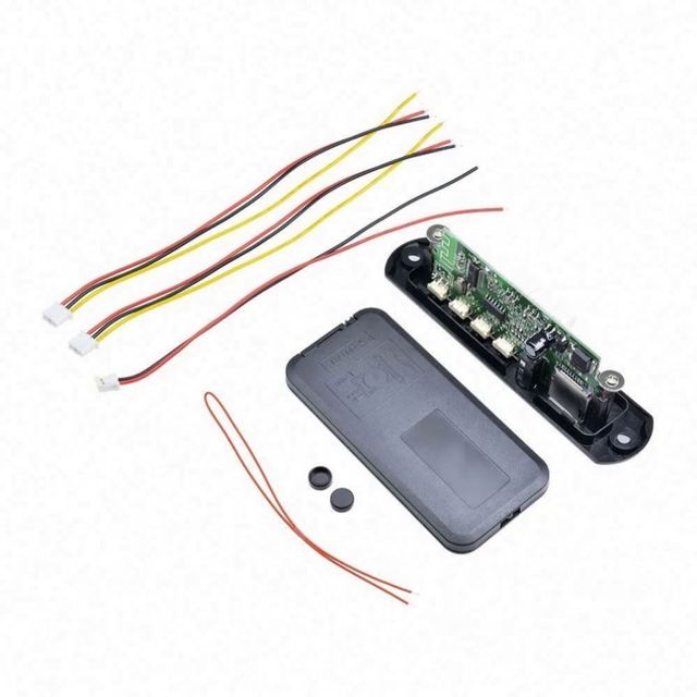 1Set Standard Wireless Blue-tooth 12V MP3 WMA Decoder Board Audio Module TF USB Io for Car LCD Screen Remote Controller 7-12V
