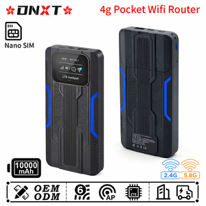 Router WiFi Portátil DNXT con Tarjeta SIM 4G, 2.4G y 5.8G, Batería Externa de 10000mAh, WiFi de Bolsillo para Uso en Fiestas - Product Image 1