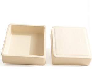 Creuset en céramique d'alumine à 99 %, sur mesure, pour usage industriel, 1650 ° Pot à fusionner pour la fusion de l'or - Product Image 1