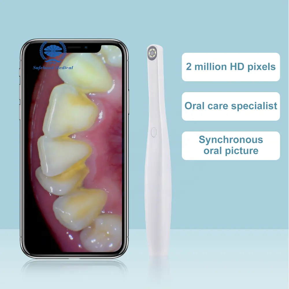 Smart Visual Oral Mirror High Definition Pixel Dental Endoscope LED Light USB Connection Oral Endoscope