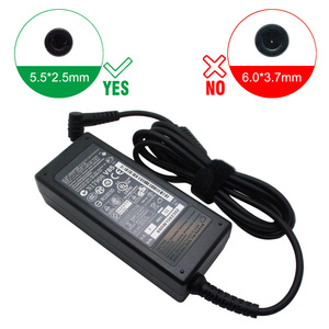 Cargador de Corriente para Portátil 19V 3.42A 65W 5.5*2.5mm Adaptador AC K455L K555L W519L A556U para As Us - Product Image 1