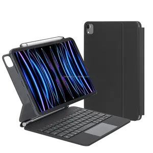 Funda protectora para tableta profesional a precio de fábrica de 10 pulgadas con teclado mágico Smart Folio para <span class=keywords><strong>iPad</strong></span> <span class=keywords><strong>Air</strong></span> 10,9 Pro 11 2021 <span class=keywords><strong>2022</strong></span> - Product Image 1