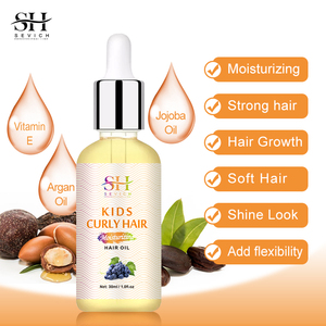 Etiqueta privada al por mayor Niños Cuidado del cabello Set Natural Curly Black Kids Hair Shampoo Shine - Product Image 6