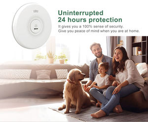 Détecteur <span class=keywords><strong>de</strong></span> fumée photoélectrique SD-439A-RF avec batterie RF interconnectée DC3V, alarme 85 dB, plastique ABS - Product Image 6