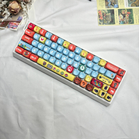 Clavier de jeu magnétique personnalisé à 68 touches, 8 kHz, 0,001 RT, déclenchement rapide, faible latence, pour le jeu et l'e-sport, marque/équipe