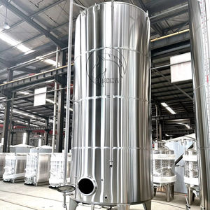 Tangki Pencampur Penyimpanan Baja Tahan Karat Baru 20000L 20Ton untuk Alkohol Tequila Vodka Minuman Keras Berbagai Ukuran 10000L 7000L 5000L 3000L 2000L - Product Image 1