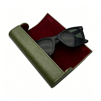 Étui à lunettes de soleil de luxe personnalisé en cuir premium, boîte d'emballage pour lunettes de soleil, étui de rangement portable pour lunettes de soleil