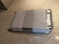 Table de camping pliante légère en aluminium pour l'extérieur, avec rangement, station de cuisson pour le camping et le barbecue