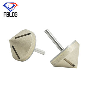 Ouvre-trou de surface en verre à chanfrein tranchant de haute qualité <span class=keywords><strong>Foret</strong></span> diamanté à trois fentes - Product Image 1