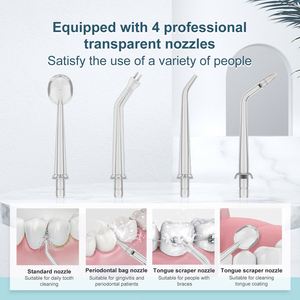 TAHATH Brosse à dents à eau sans fil légère et portable, IPX6, rechargeable, pour les voyages - Product Image 5