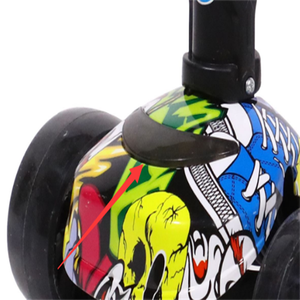 Kickboard pliable en plastique à 3 roues pour enfants avec roues en PU pour enfants de 6 à 8 ans et 9 ans - Product Image 3