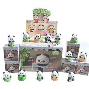 Boîte Mystère Animaux en Résine Panda Porte-Bonheur, Mini Figurines Créatives Mignonnes, Ornements, Petits Cadeaux, Vente en Gros - Product Image 5