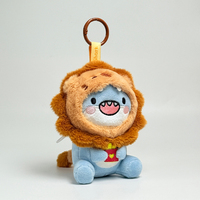 Jouet en peluche interactif Anoeo Wiggle Tail - Série Queue Mignonne Requin Lion Mignon en Peluche Douce Anti-Stress en Polyester et Coton