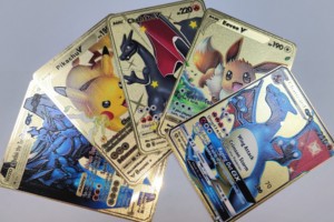 Giao dịch thẻ trò chơi EX/GX/huấn luyện viên/ENGERGY Charizard thẻ GX thép không gỉ kim loại vật liệu vàng - Product Image 4