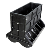 Mangeoire automatique double face en plastique de marque Yinglian avec 10 trous d'alimentation et garantie d'un an pour les porcelets de nurserie