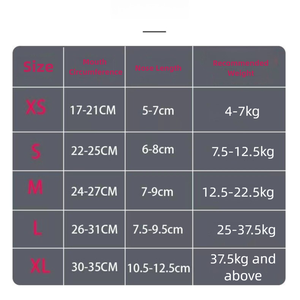 Bozal de malla todo en uno para perros, diseño moderno y sencillo, para perros medianos/grandes, antiladridos, antipinzamientos, anticomida - Product Image 4