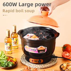 <span class=keywords><strong>Mijoteuse</strong></span> et marmite électrique en céramique pour la maison, Logo personnalisé, cuisson Sous Vide de la soupe - Product Image 4
