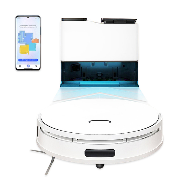 Full-Automatic Sweeping Smart Robot Vacuum Clenaer Wer Dry Home Use Mop Floor Carpet Robot Vacuum Cleaner for Pet Hair