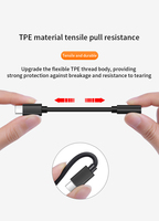 Adaptateur audio USB-C vers 3,5 mm avec décodage numérique, convertisseur de casque Type-C pour mobile
