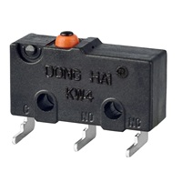 5000 PCS/CTN 250 VAC IP60 Noir SPDT Plastique Métal KW4-121112L Micro-interrupteur anti-poussière 16A DONGHAI Durée de vie 50 000 cycles pour environnements difficiles