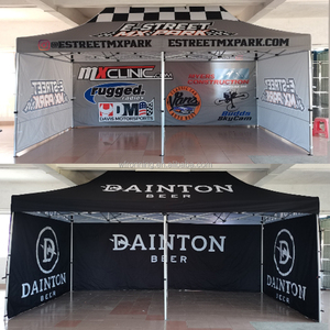 Trung Quốc Nhà cung cấp chuyên nghiệp chất lượng tốt Roof xe bóng râm bãi đậu xe vải không thấm nước Lều bật lên 10x20 dễ thương màu hồng Lều Tán lều - Product Image 4