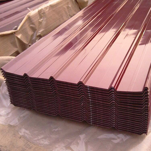 Tôle de toiture en acier ondulé de zinc de calibre 20 26 28 Tôle de toiture en aluminium ondulé
