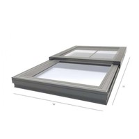 Ventana Corredera de Aluminio de Bajo Mantenimiento, Resistente a la Presión del Viento y a la Corrosión, Larga Vida Útil para Viviendas