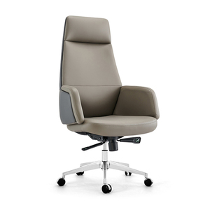 PU Sang Trọng Cao Trở Lại Văn Phòng Điều Hành Bàn Ghế Đặt Truyền Thống Phong Cách Sillas De Oficina Da Chất Lượng Cao Đồ Nội Thất Văn Phòng - Product Image 1
