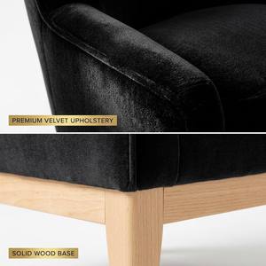 Fauteuil d'appoint de luxe moderne pour salon avec coussin amovible et structure en bois conique pour chambre, appartement, hôtel - Product Image 4
