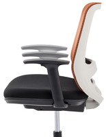 Chaise de bureau ergonomique en maille GT2-A Style asiatique avec coque en PP Style élévateur et accoudoirs 2D