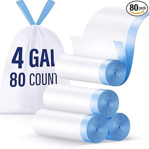 ถุงขยะแบบมีเชือกผูกพิมพ์โลโก้ตามสั่ง ผลิตโดยผู้ผลิต OEM - Product Image 3