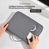 Sac pour ordinateur portable en gros, housse multifonctionnelle pour ordinateurs portables Apple Huawei 13,3 14 pouces, polyester super léger, anti-chute