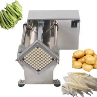 Vente directe d'usine, petite coupe-frites électrique automatique portable, machine à couper les frites en acier inoxydable