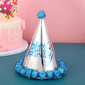 Gorro de Papel Ecológico para Fiesta de Cumpleaños Infantil, Diadema con Gorro para Fiesta de Cumpleaños - Product Image 3