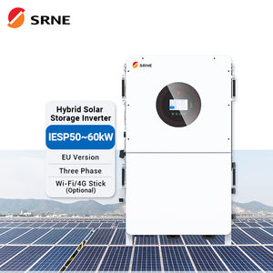 อินเวอร์เตอร์50kw แบบเพียวไซน์เวฟอินเวอร์เตอร์พลังงานแสงอาทิตย์ไฮบริดสามเฟส60kw 55kW - Product Image 1