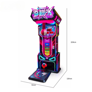 BLEE BL-072 Machine d'arcade <span class=keywords><strong>de</strong></span> <span class=keywords><strong>boxe</strong></span> électronique à monnayeur, jeu <span class=keywords><strong>de</strong></span> force <span class=keywords><strong>de</strong></span> frappe, équipement <span class=keywords><strong>de</strong></span> divertissement 110/220V vertical pour - Product Image 4