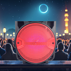 Sistema <span class=keywords><strong>audio</strong></span> exterior portátil Som do sistema <span class=keywords><strong>audio</strong></span> dos oradores do karaoke da caixa do partido 8 polegadas - Product Image 3