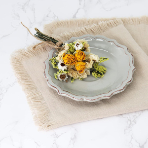 Vente en gros de serviettes en tissu vintage avec logo personnalisé Linge de coton blanc personnalisé pour table rétro pour mariages et hôtels - Product Image 5