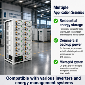 Sistema de Almacenamiento de Energía Comercial e Industrial Voltanest OEM 241kWh 200kWh BESS para Montaje en Rack, Conectado/Desconectado de la Red, HV VN-SH241-R - Product Image 6