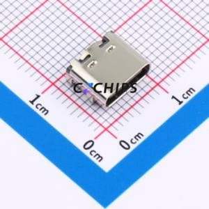 XUBF-0336-0817B USB Connector SMD Connector ( Connector Type: Type-C )( Protocol Standard: USB 3.1 )( Gender: Female ) - Product Image 1