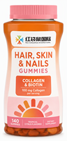 Gummies de Collagène et Biotine 100mg – Fabrication OEM/ODM sur Mesure, Marque Privée, Emballage Personnalisé, Vente en Gros