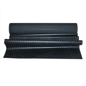 Fine Ribbed Rubber Sheet / Corrugated Rubber Mat / Anti-slip Rubber Mat