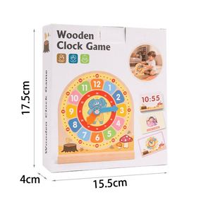 Aprende a Ver las Horas: Reloj Educativo de Madera para Niños Pequeños y de Jardín de Infancia - Product Image 6
