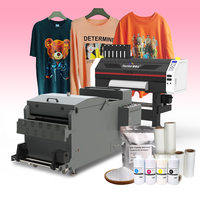 Impresora DTF de Última Tecnología Xp600 de 4 Cabezales, Plotter DTF de 24 Pulgadas (60 cm), Impresora para Camisetas