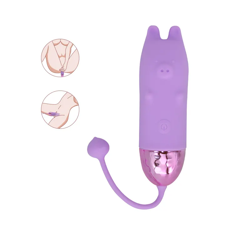 Bestseller niedlichen coolen Schwein fortschritt liche Fernbedienung USB-Aufladung Vibrations massage High-End-Vibrator Erwachsenen produkte