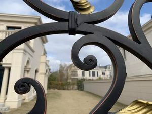 Puerta de Entrada Decorativa de Aluminio Industrial, Elegante Puerta Batiente de Aluminio, Puertas de Aluminio Fáciles de Instalar - Product Image 4