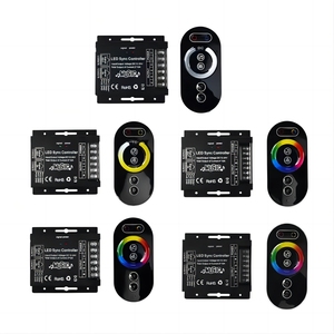 Led âm nhạc Sync cảm ứng loạt điều khiển DC12-24V Mono CCT <span class=keywords><strong>RGB</strong></span> RGBW <span class=keywords><strong>RGB</strong></span> CCT cảm ứng từ xa RF SMD COB LED Strip ánh sáng dimmer - Product Image 6