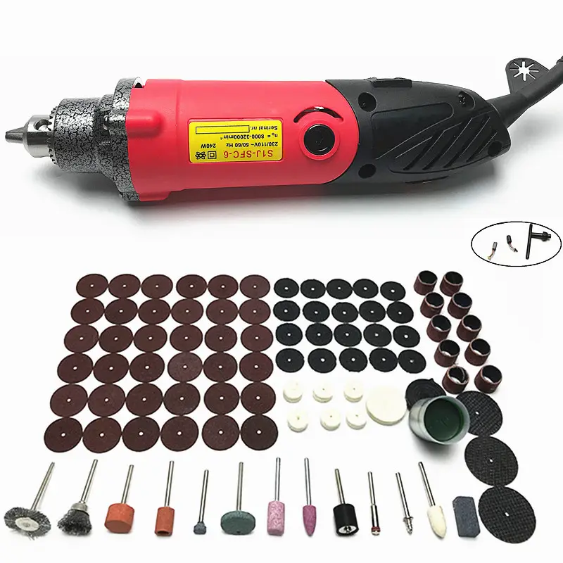 Electric Drill Mini Engraver Rotary Tool 240w Mini Drill 6 Position For Dremel Rotary Tools Mini Grinding Machine