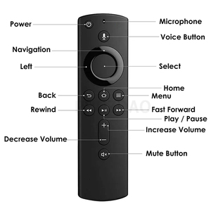 Control Remoto de Repuesto L5B83H para TV, Compatible con Ama-zon <span class=keywords><strong>Fire</strong></span> TV <span class=keywords><strong>Stick</strong></span> 4K <span class=keywords><strong>Lite</strong></span>, con Botón de Voz, en Oferta - Product Image 3